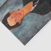 Chaim Soutine von Amedeo Modigliani Seidenpapier (Ausschnitt)