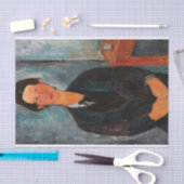 Chaim Soutine von Amedeo Modigliani Seidenpapier (Handwerk)