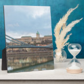 Chain Bridge with Buda Castle Hungary Budapest Fotoplatte (Seite)