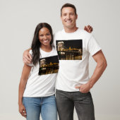 Chain Bridge with Buda Castle Hungary Budapest T-Shirt (Unisex)