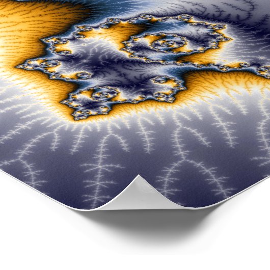 Chain Fraktal Art Poster (Ecke)