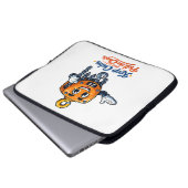 Chain Hoist Mascot Keep Calm Laptop Sleeve (Vorne Knopf)