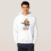 Chain Hoist Mascot Keep Calm Pull Chain Hoodie (Vorne ganz)