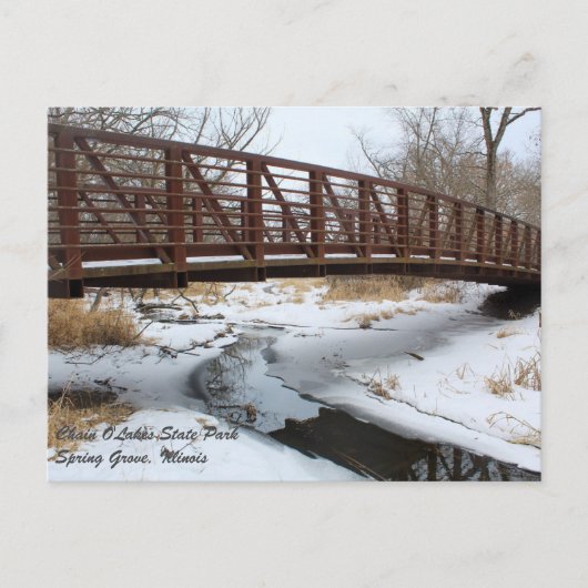 Chain O'Lakes Staat Park Postcard Postkarte (Vorderseite)