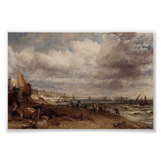 Chain Pier in Brighton von John Constable Fotodruck (Vorne)