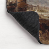 Chain Pier in Brighton von John Constable Mousepad (Ecke)