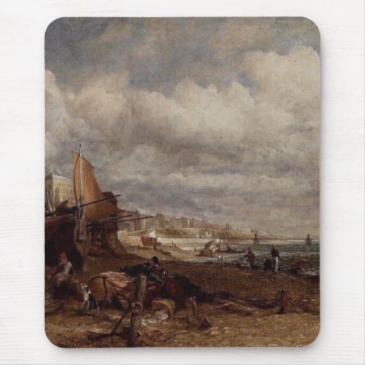 Chain Pier in Brighton von John Constable Mousepad (Vorne)