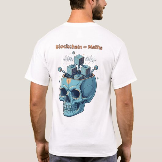 Chainbrain: The Mathematical Foundation of the Blo T-Shirt (Rückseite)