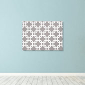 Chainlink Leinwanddruck (Insitu (Holzboden))