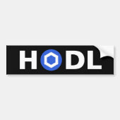 Chainlink (LINK) HODL-Autoaufkleber Autoaufkleber (Vorne)