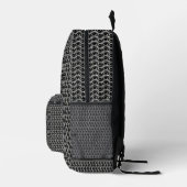 Chainmail Medieval Armor Bedruckter Rucksack (Rechts)