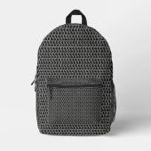 Chainmail Medieval Armor Bedruckter Rucksack (Vorderseite)