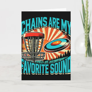 Chains Are My Favorite Sound Disc Golf  Karte