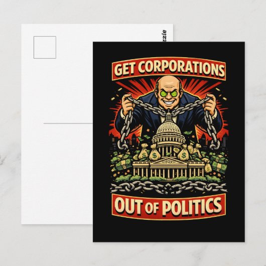 Chains of Influence Postkarte (Vorne/Hinten)