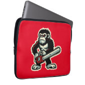 Chainsaw Chimp Laptopschutzhülle (Vorne Rechts)
