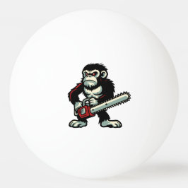 Chainsaw Chimp Tischtennisball