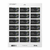 Chainsaw - Fraktal Adressaufkleber (Vorne)