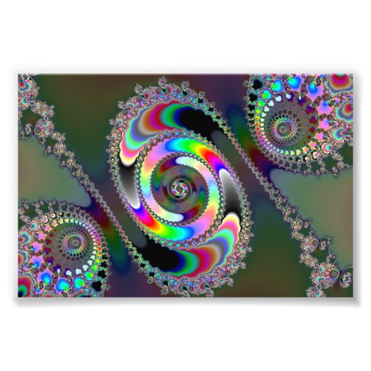 Chainsaw - Fraktal Fotodruck (Vorne)