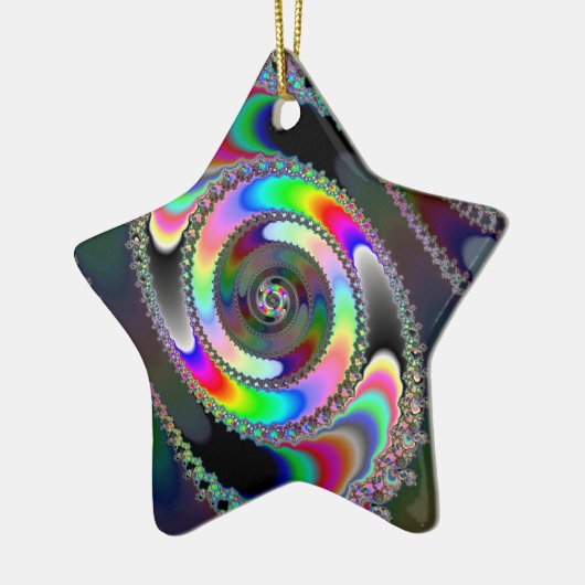 Chainsaw - Fraktal Keramikornament (Links)