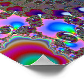 Chainsaw - Fraktal Poster (Ecke)