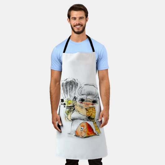 Chainsaw Ham Schürze (Getragen)