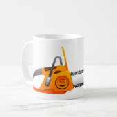Chainsaw Kaffeetasse (Vorderseite Links)
