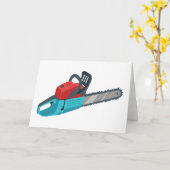 Chainsaw Karte (Gelbe Blume)