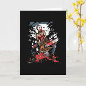 Chainsaw Killer Karte (Gelbe Blume)