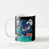 Chainsaw Killer Whale Kostüm Spaß Orca Halloween Kaffeetasse (Links)