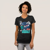Chainsaw Killer Whale Kostüm Spaß Orca Halloween T-Shirt (Vorne ganz)