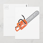 ChainSaw.pdf Postkarte (Vorne/Hinten)