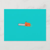 chainsaw postkarte (Vorderseite)