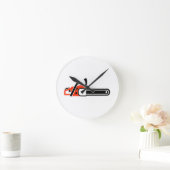 Chainsaw Runde Wanduhr (Zuhause)