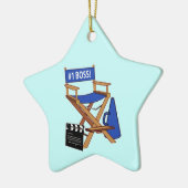 Chair Direktors: Chef der Nr.-eine Keramikornament (Links)