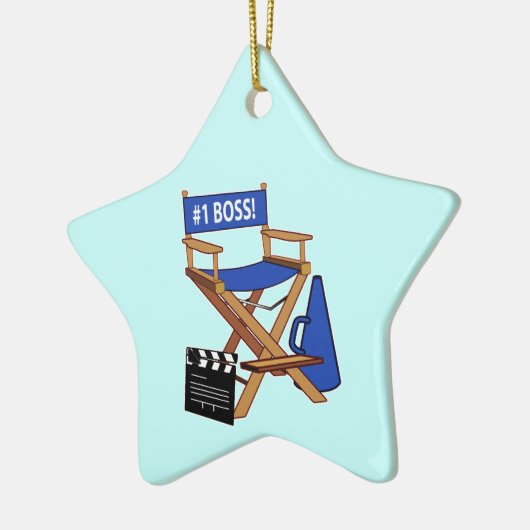 Chair Direktors: Chef der Nr.-eine Keramikornament (Links)