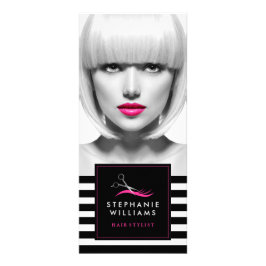 Chair Salon Preisliste Rack Card Werbekarte