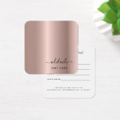 Chair Stylist Rose Gold Schönheitssalon Geschenkka (Schreibtisch)