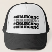 #CHAIRGANG schwarzer und grauer Hut