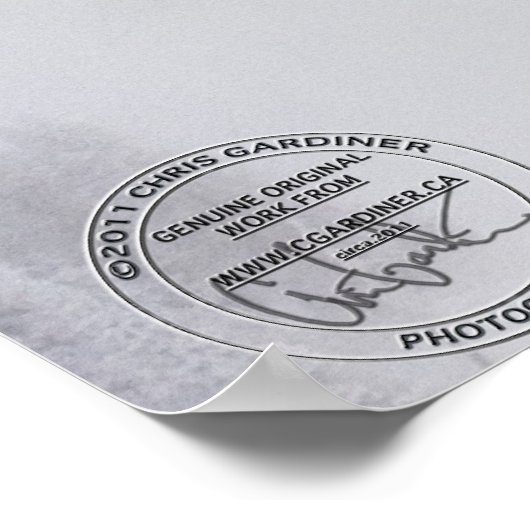 Chairlied Art Print Poster (Ecke)