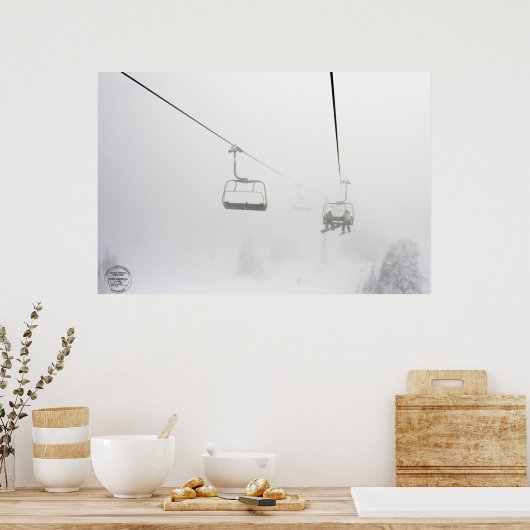 Chairlied Art Print Poster (Küche)