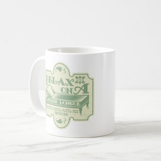 Chaise Longue Kaffeetasse (Vorderseite Links)