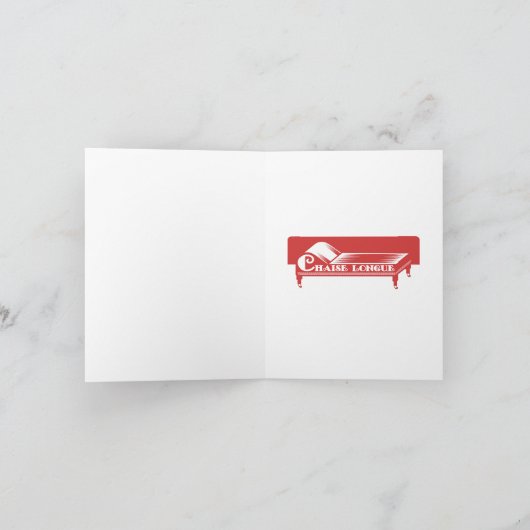 Chaise Longue Karte (Innenseite)