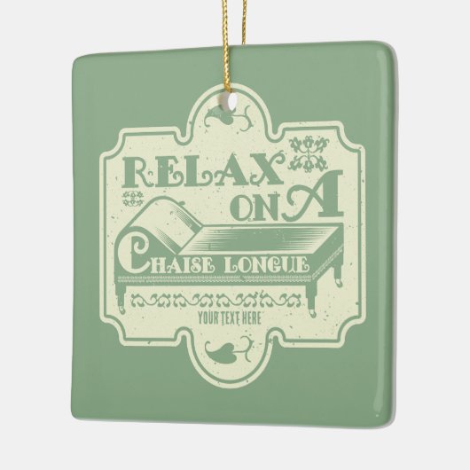 Chaise Longue Keramikornament (Links)