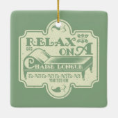 Chaise Longue Keramikornament (Rückseite)