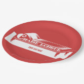 Chaise Longue Pappteller (Schrägansicht)