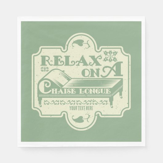 Chaise Longue Serviette (Vorderseite)