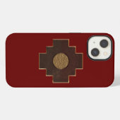 Chakana Cross iPhone Hülle (Rückseite (Horizontal))