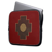 Chakana Cross Laptopschutzhülle (Vorderseite Links)
