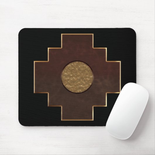 Chakana Cross Mousepad (Mit Mouse)