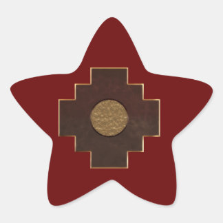 Chakana Cross Stern-Aufkleber